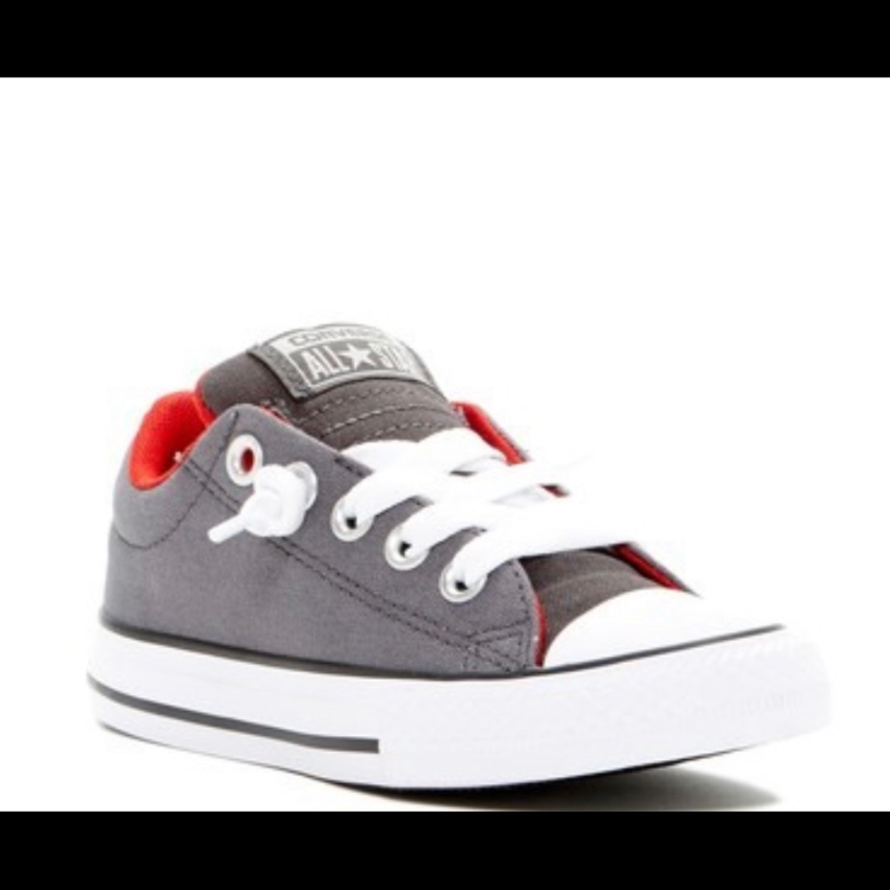 Boys Converse Grey Size 5